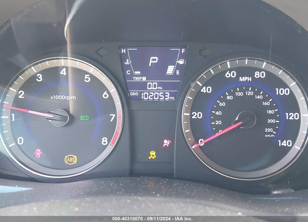 2013 HYUNDAI ACCENT GLS VIN: KMHCT4AEXDU584827