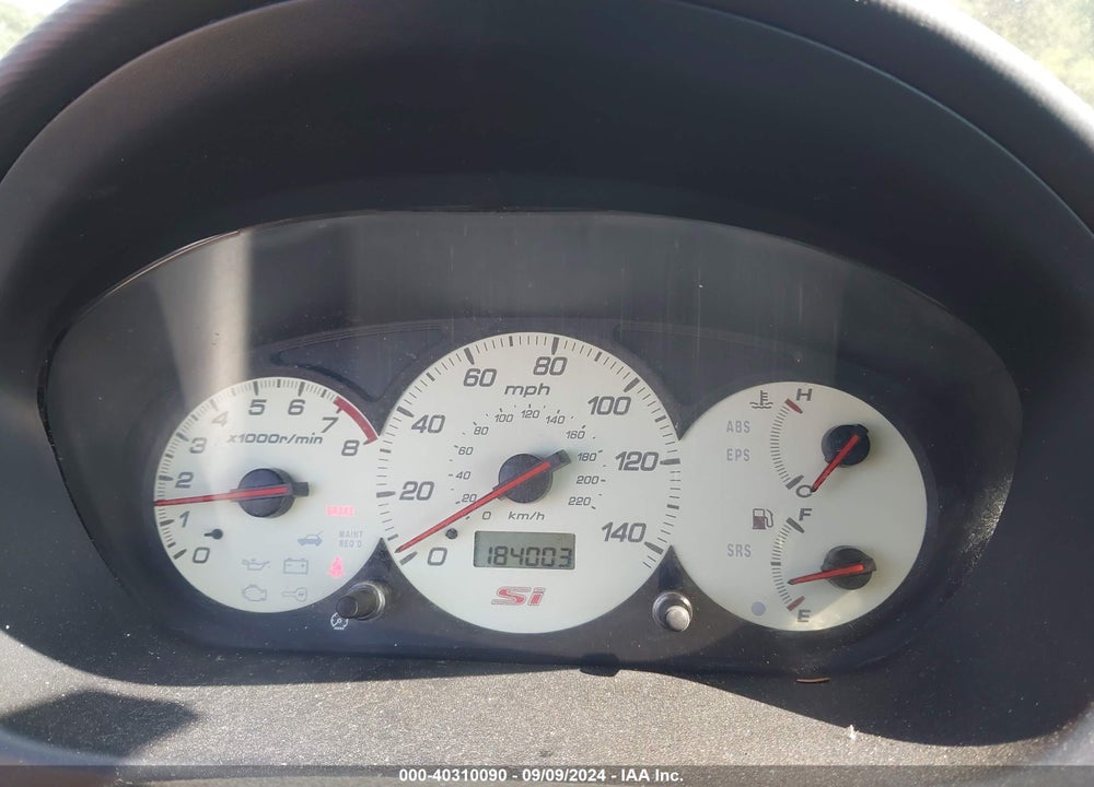 2003 HONDA CIVIC SI VIN: SHHEP33543U400321