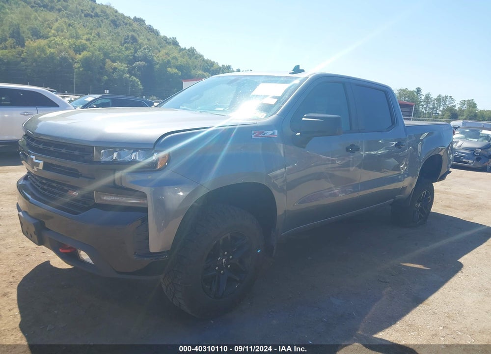 2021 CHEVROLET SILVERADO 1500 4WD SHORT BED LT TRAIL BOSS VIN: 3GCPYFED3MG337821