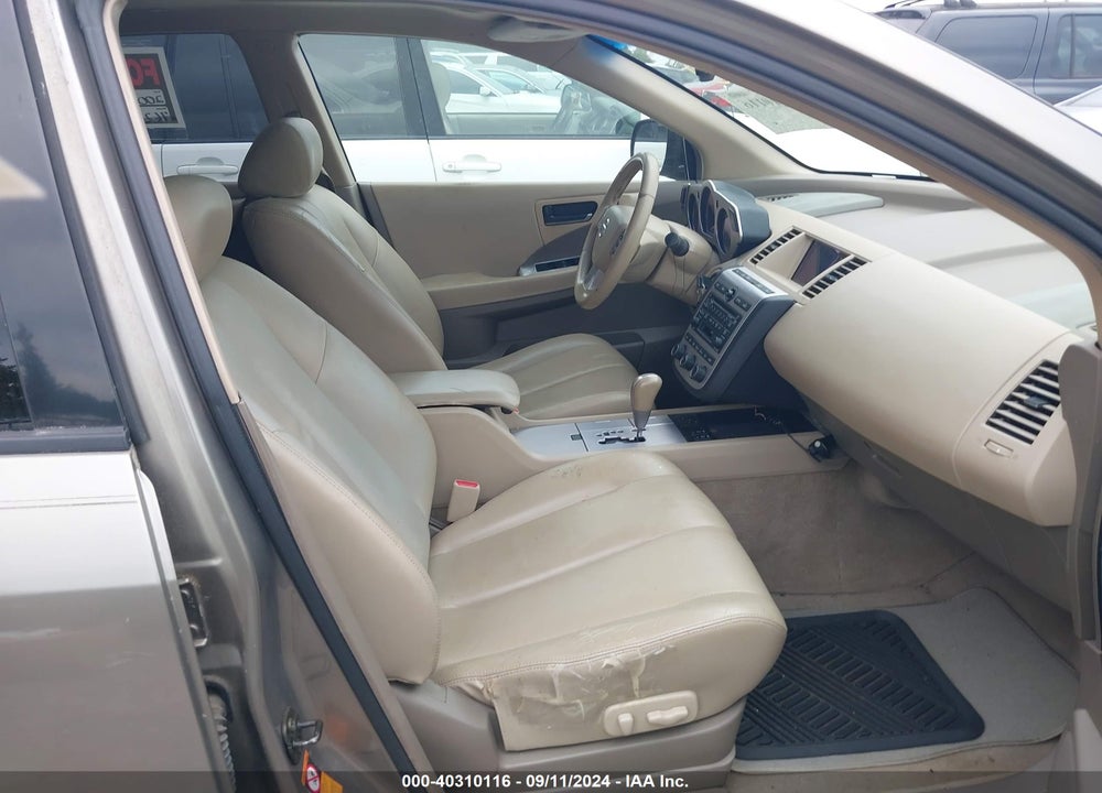 2004 NISSAN MURANO SL VIN: JN8AZ08T24W209403