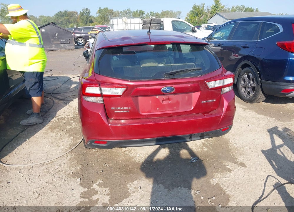 2018 SUBARU IMPREZA VIN: 4S3GTAA67J3736125