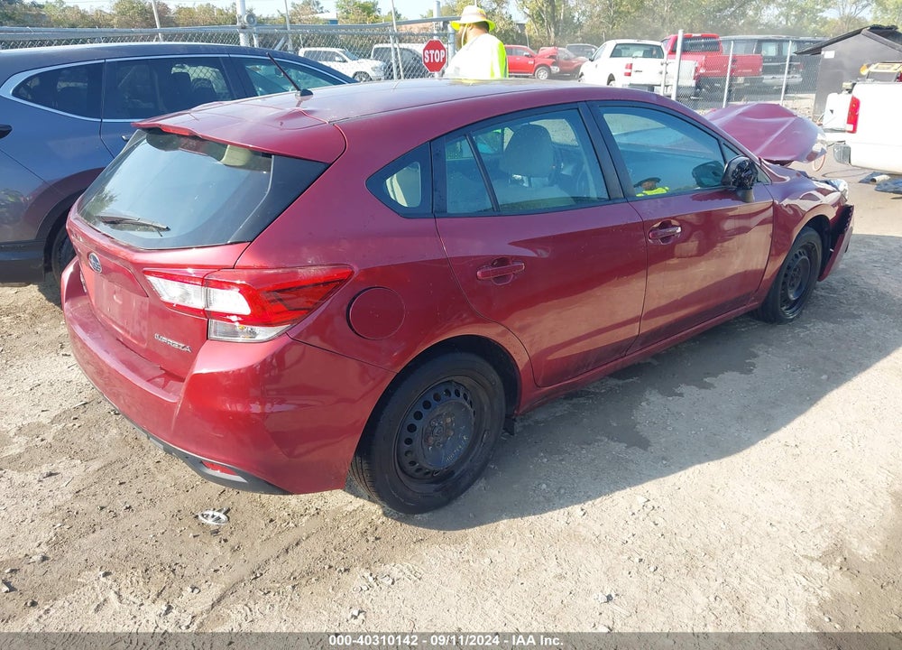 2018 SUBARU IMPREZA VIN: 4S3GTAA67J3736125