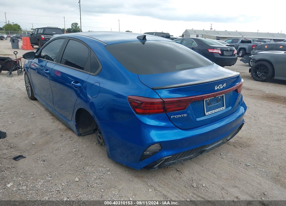 2022 KIA FORTE GT LINE VIN: 3KPF54AD7NE479116