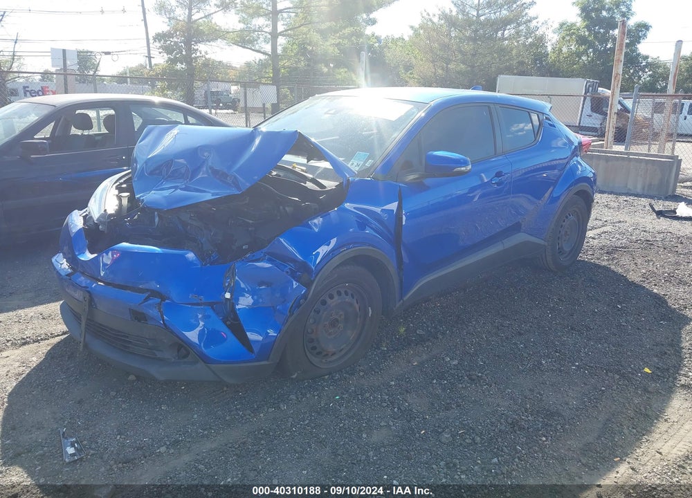 2019 TOYOTA C-HR LE VIN: NMTKHMBX7KR085937