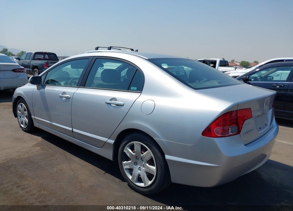 2006 HONDA CIVIC LX VIN: 1HGFA15566L116264