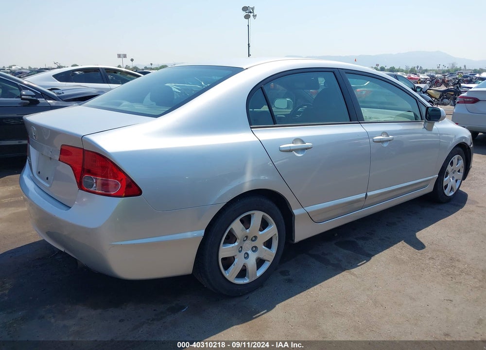 2006 HONDA CIVIC LX VIN: 1HGFA15566L116264
