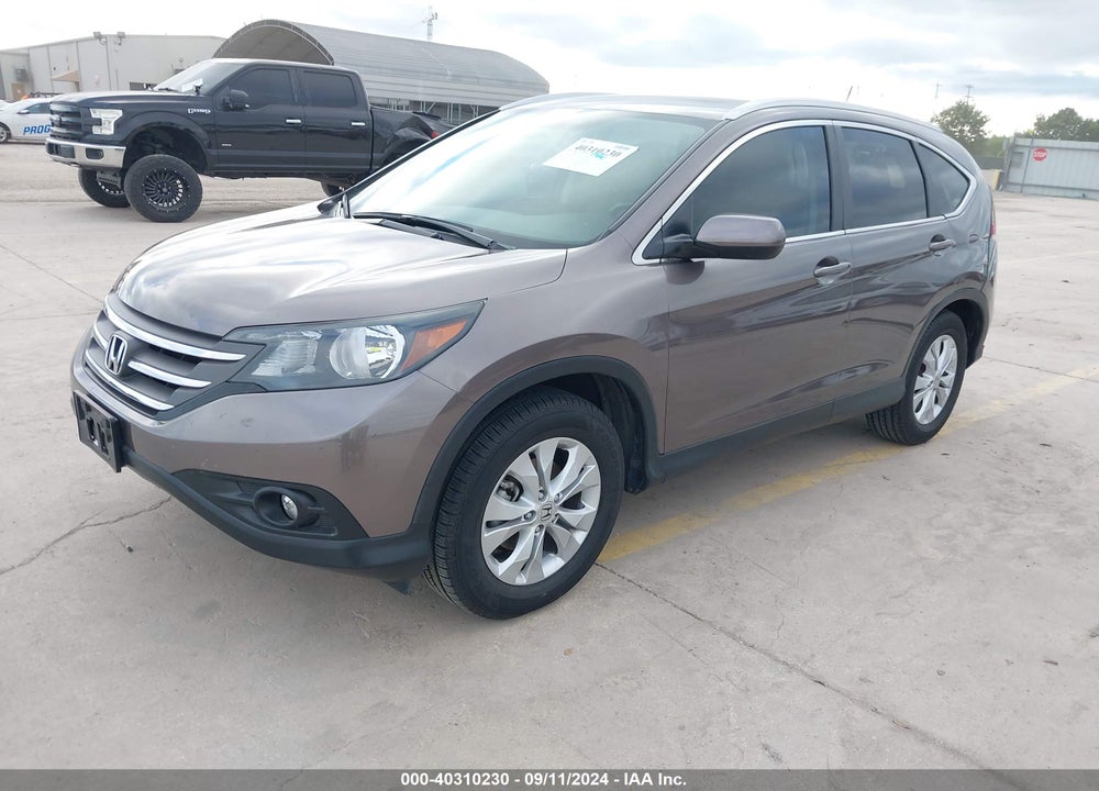 2013 HONDA CR-V EX-L VIN: 5J6RM3H70DL042519