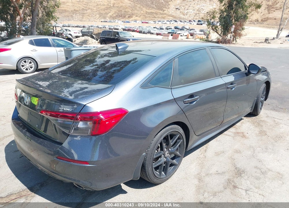 2022 HONDA CIVIC SPORT VIN: 2HGFE2F50NH553567