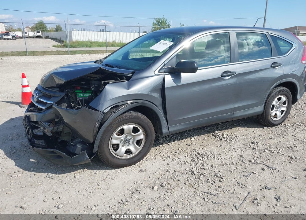 2013 HONDA CR-V LX VIN: 2HKRM4H38DH620332
