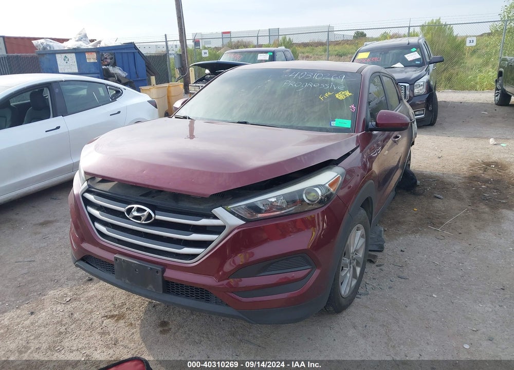 2017 HYUNDAI TUCSON SE VIN: KM8J23A46HU448728