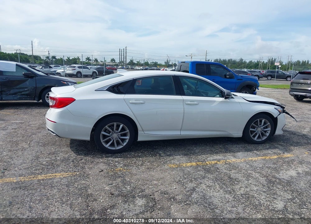 2021 HONDA ACCORD LX VIN: 1HGCV1F11MA025799
