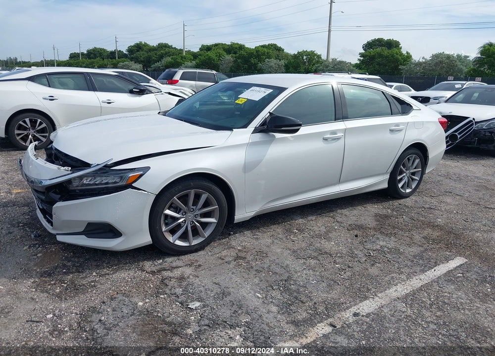 2021 HONDA ACCORD LX VIN: 1HGCV1F11MA025799