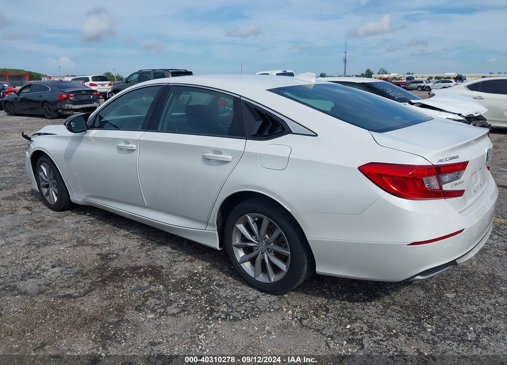 2021 HONDA ACCORD LX VIN: 1HGCV1F11MA025799