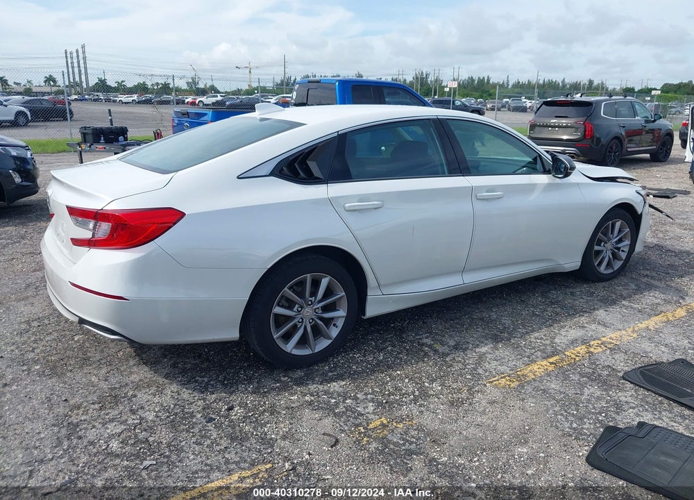 2021 HONDA ACCORD LX VIN: 1HGCV1F11MA025799