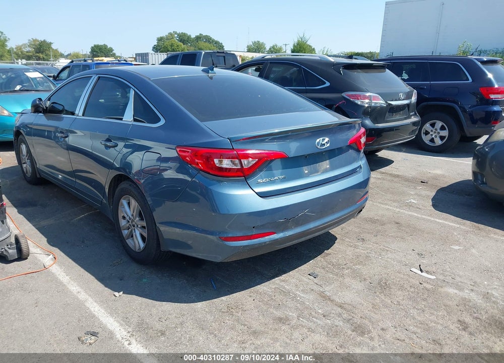 2016 HYUNDAI SONATA SE VIN: 5NPE24AF8GH295873