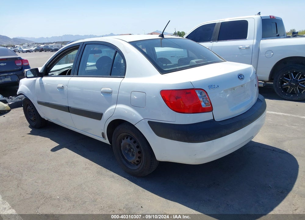 2006 KIA RIO LX VIN: KNADE123466079594