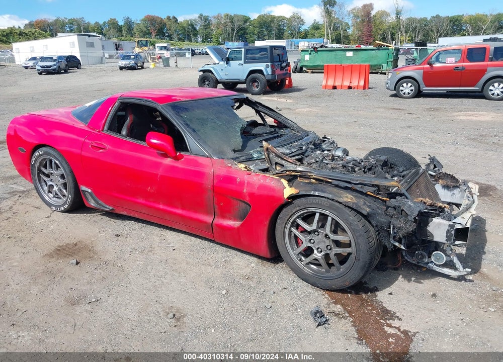 2001 CHEVROLET CORVETTE VIN: 1G1YY22G915107143