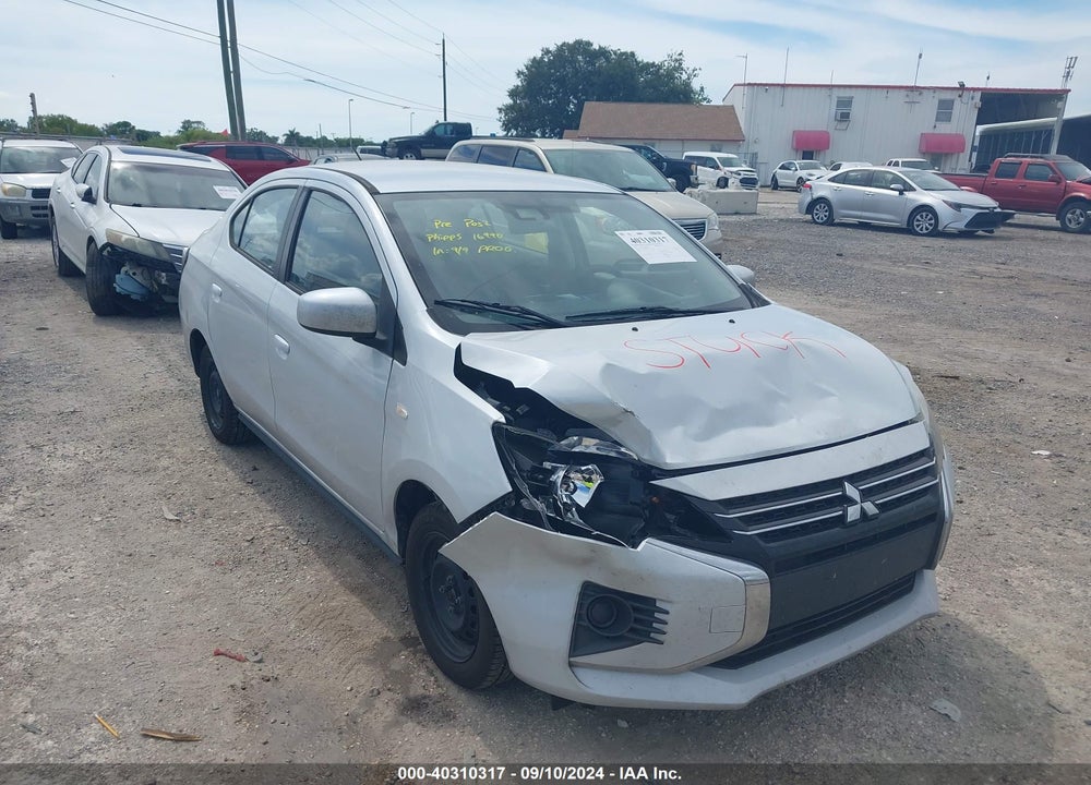 2021 MITSUBISHI MIRAGE G4 CARBONITE EDITION/ES/LE VIN: ML32FUFJ4MHF03493