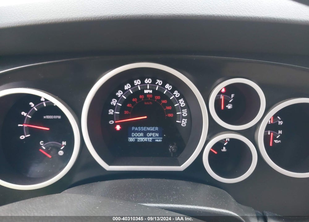 2008 TOYOTA TUNDRA LIMITED 5.7L V8 VIN: 5TBDV58118S499406