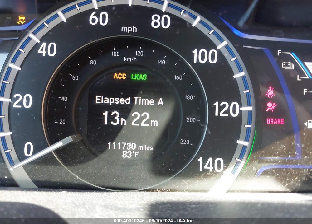 2017 HONDA ACCORD HYBRID VIN: JHMCR6F54HC012072