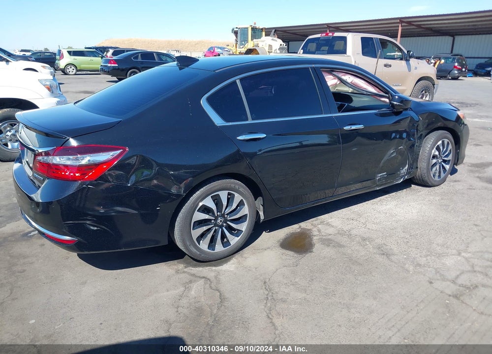 2017 HONDA ACCORD HYBRID VIN: JHMCR6F54HC012072
