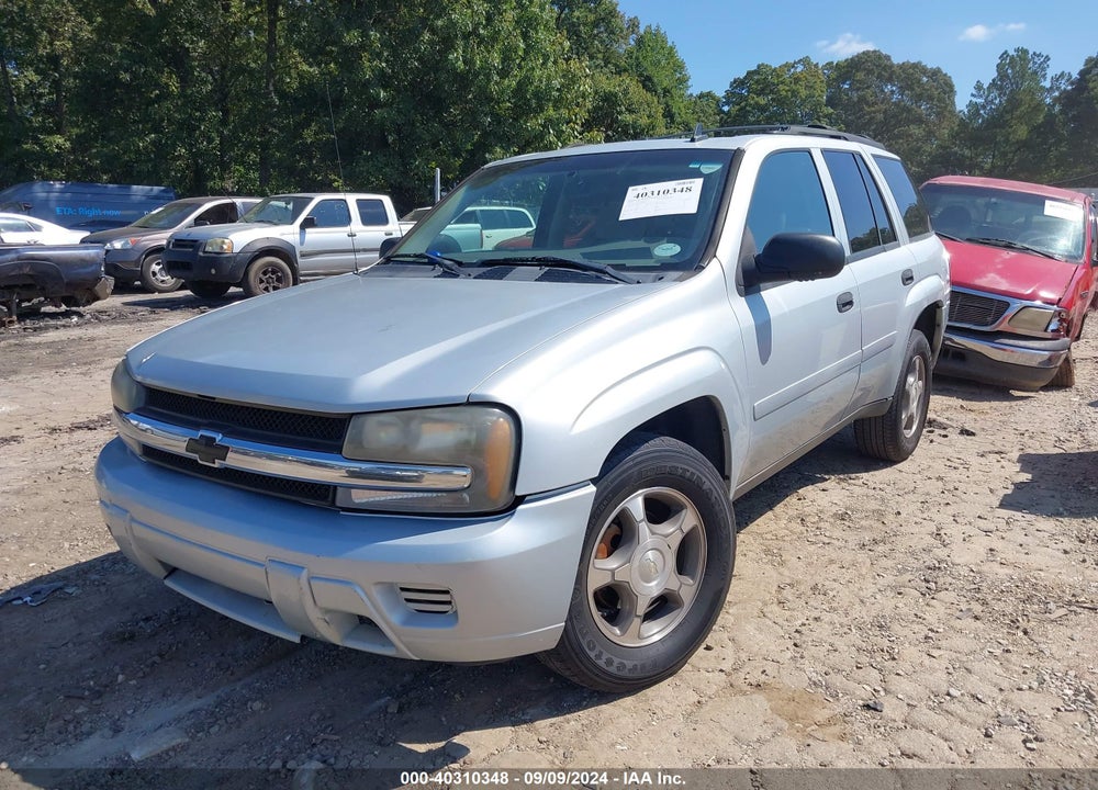 2007 CHEVROLET TRAILBLAZER LS VIN: 1GNDS13S572246675