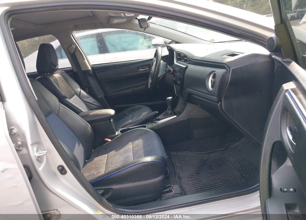 2017 TOYOTA COROLLA SE VIN: 2T1BURHE1HC748047