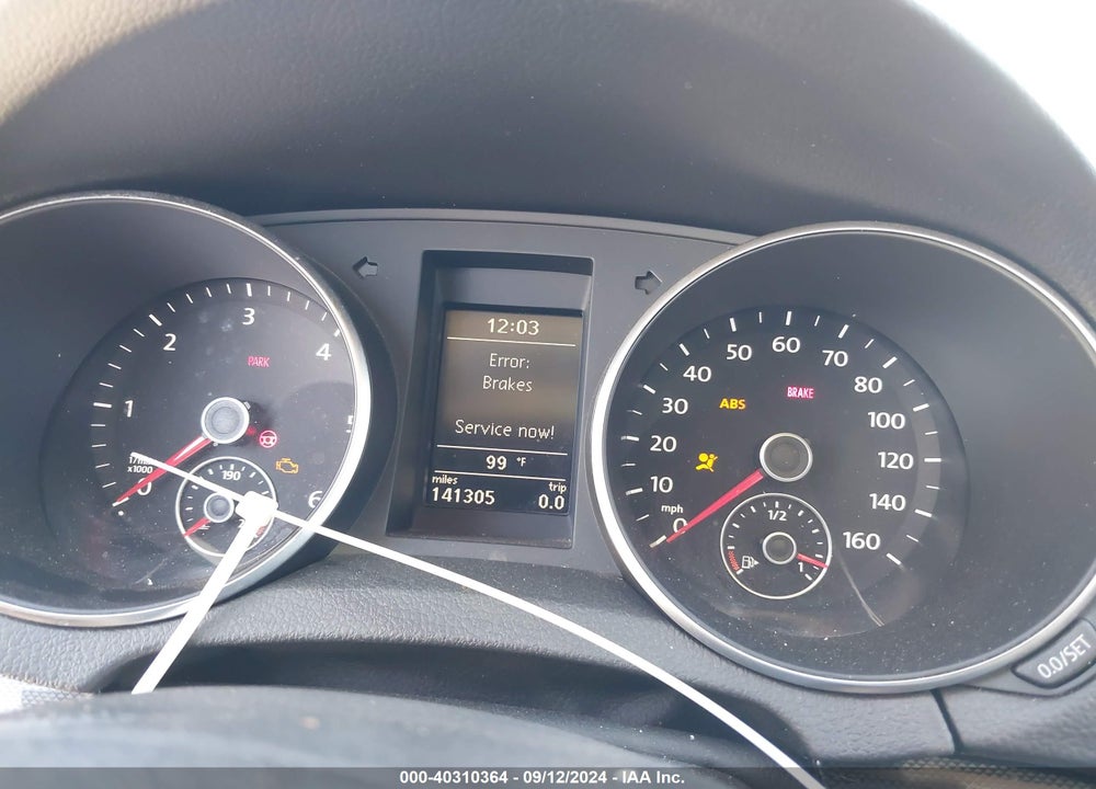 2012 VOLKSWAGEN JETTA SPORTWAGEN VIN: 3VWPL7AJ4CM675340