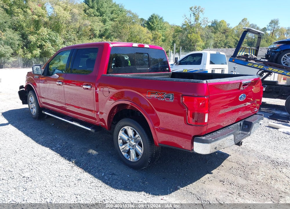 2019 FORD F-150 LARIAT VIN: 1FTEW1E49KKC65657