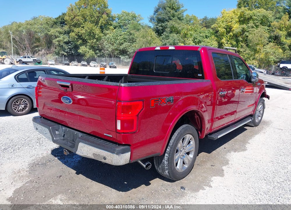 2019 FORD F-150 LARIAT VIN: 1FTEW1E49KKC65657