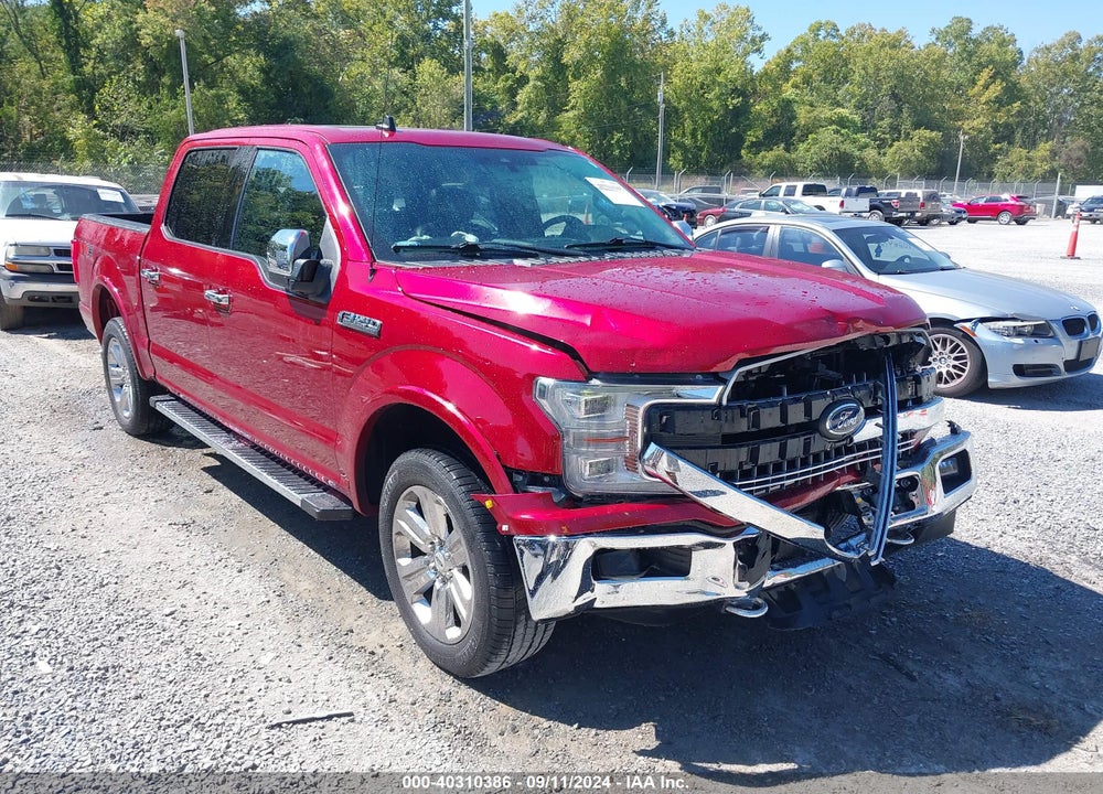 2019 FORD F-150 LARIAT VIN: 1FTEW1E49KKC65657