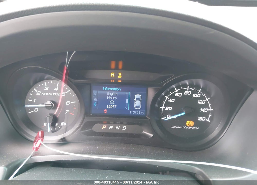 2014 FORD UTILITY POLICE INTERCEPTOR VIN: 1FM5K8ARXEGB85549