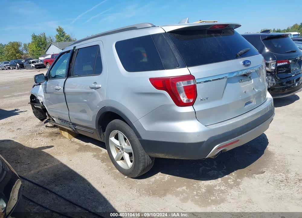 2017 FORD EXPLORER XLT VIN: 1FM5K8DHXHGA32581