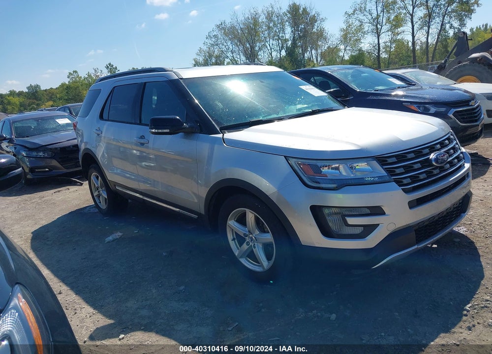 2017 FORD EXPLORER XLT VIN: 1FM5K8DHXHGA32581