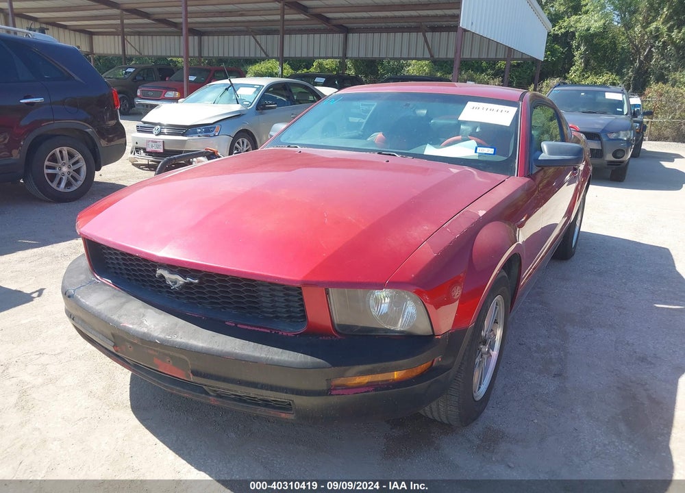 2005 FORD MUSTANG V6 DELUXE/V6 PREMIUM VIN: 1ZVFT80N555187495