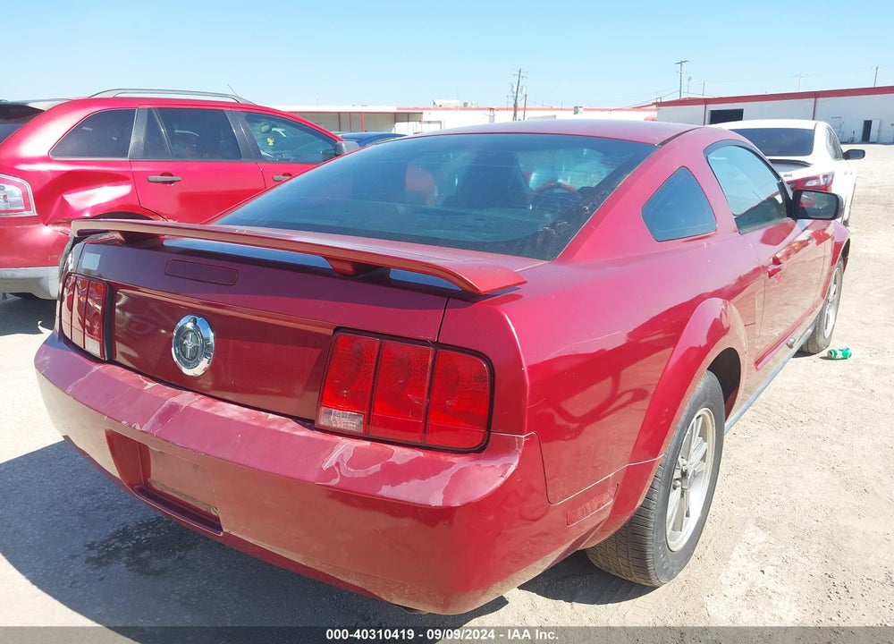 2005 FORD MUSTANG V6 DELUXE/V6 PREMIUM VIN: 1ZVFT80N555187495