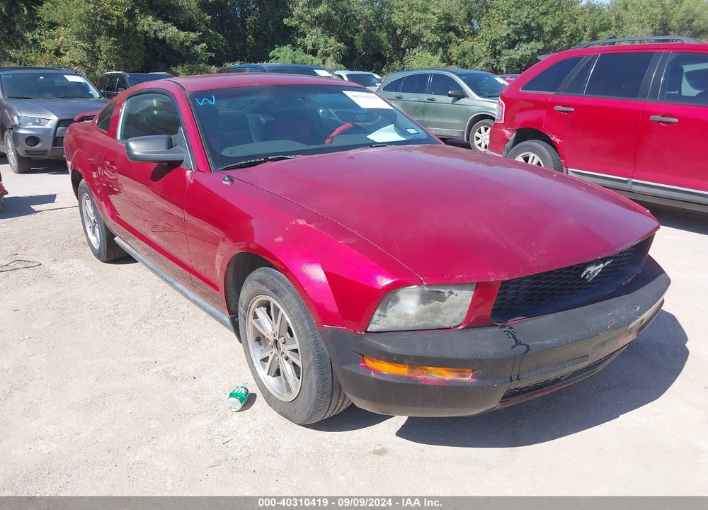 2005 FORD MUSTANG V6 DELUXE/V6 PREMIUM VIN: 1ZVFT80N555187495