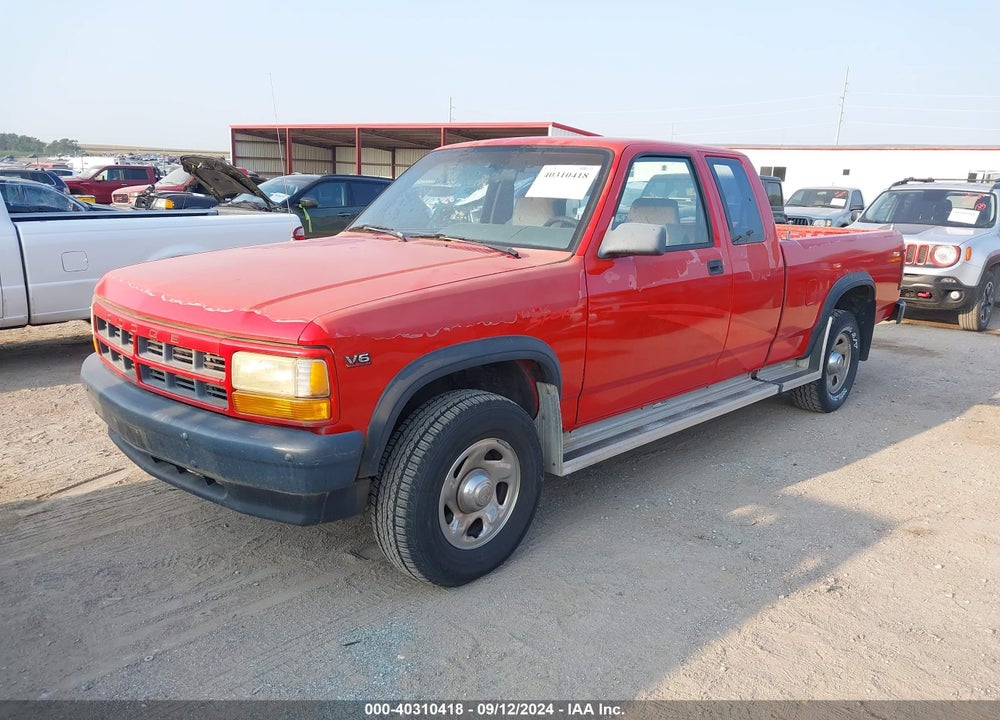 1996 DODGE DAKOTA VIN: 1B7GG23X1TS597263