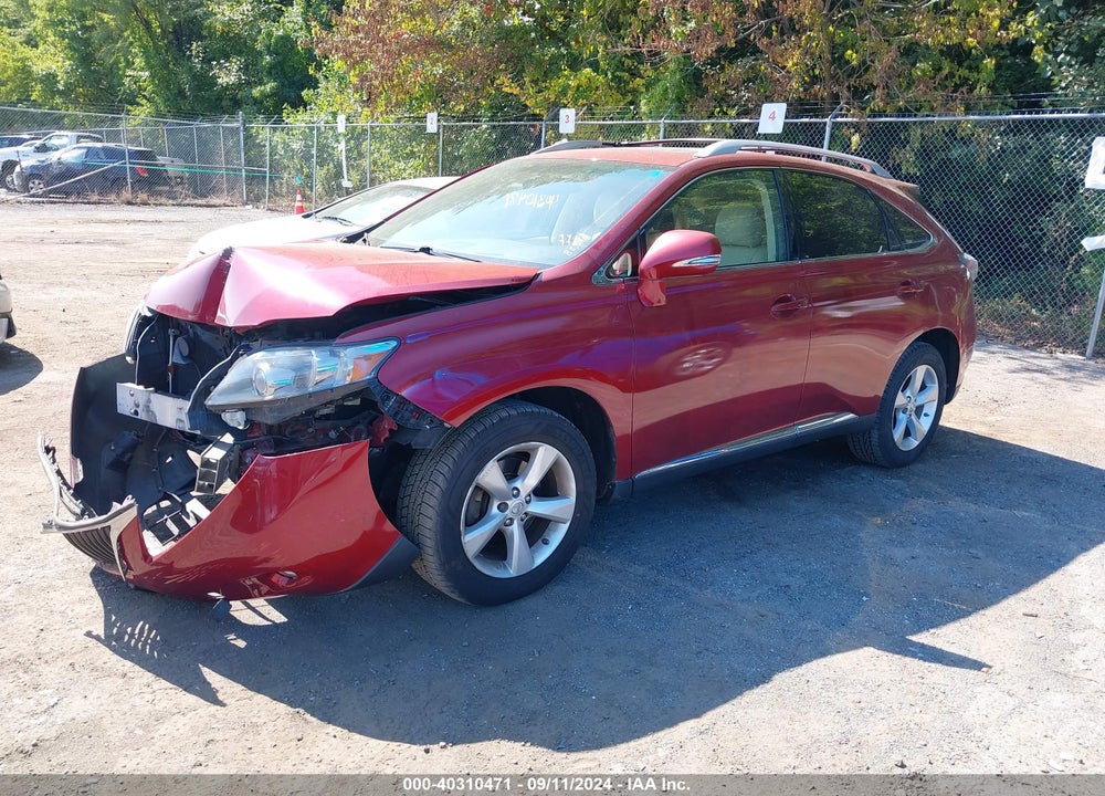 2011 LEXUS RX 350 VIN: 2T2BK1BA7BC091979