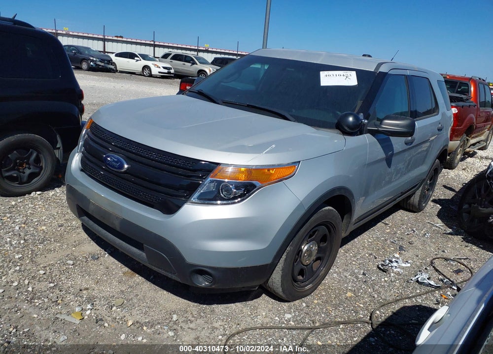 2014 FORD UTILITY POLICE INTERCEPTOR VIN: 1FM5K8ARXEGB85552