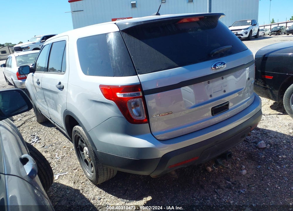 2014 FORD UTILITY POLICE INTERCEPTOR VIN: 1FM5K8ARXEGB85552