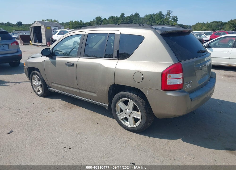 2007 JEEP COMPASS SPORT VIN: 1J8FF47W27D389990