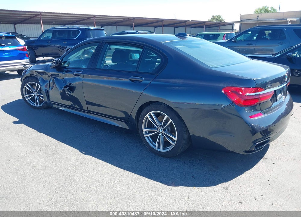 2018 BMW 750I XDRIVE VIN: WBA7F2C52JG423796