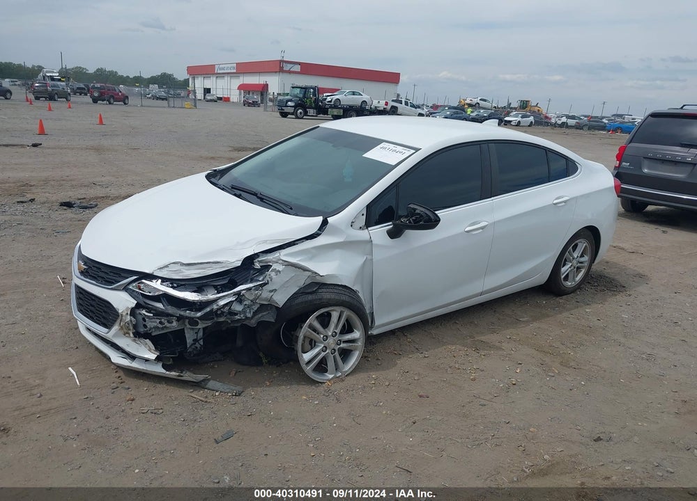 2018 CHEVROLET CRUZE LT AUTO VIN: 1G1BE5SM7J7156612