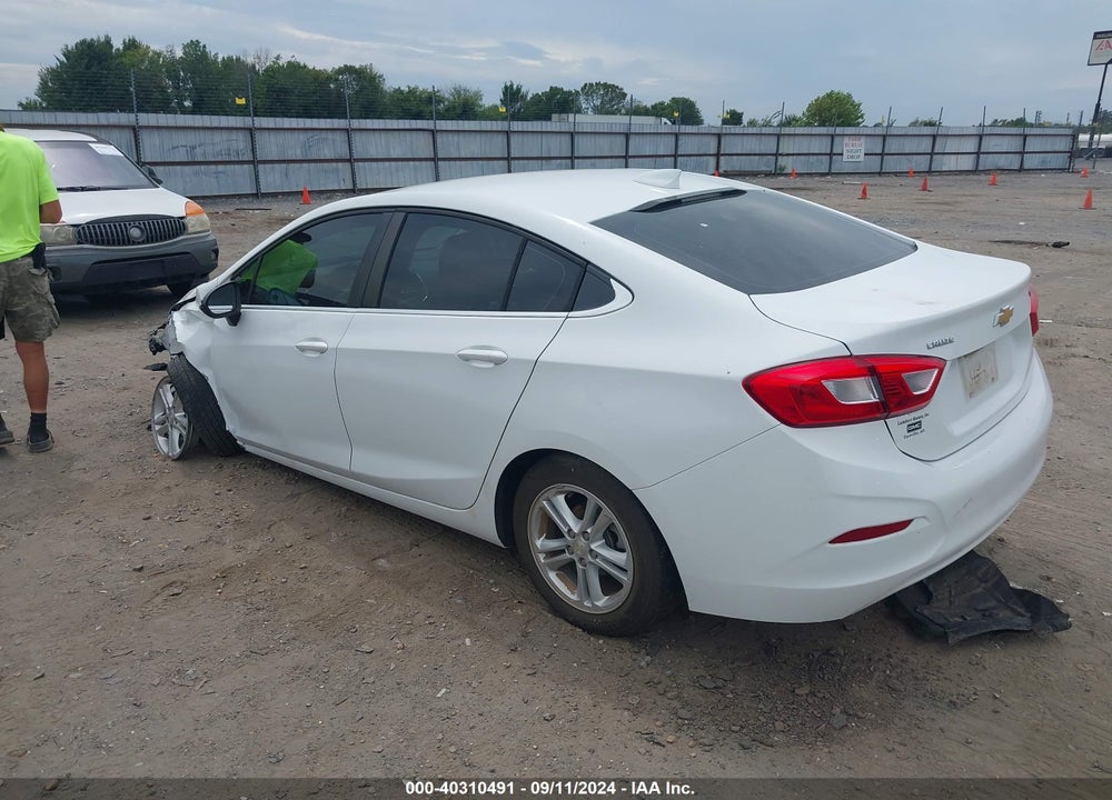 2018 CHEVROLET CRUZE LT AUTO VIN: 1G1BE5SM7J7156612