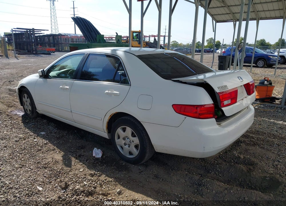 2005 HONDA ACCORD 2.4 LX VIN: 1HGCM56415A117095