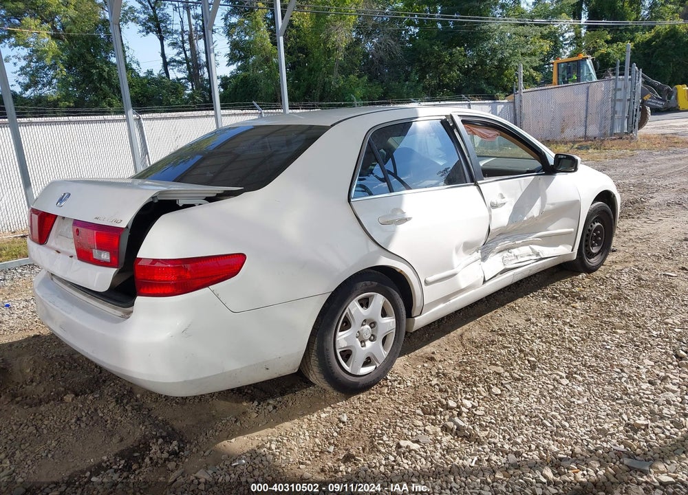 2005 HONDA ACCORD 2.4 LX VIN: 1HGCM56415A117095