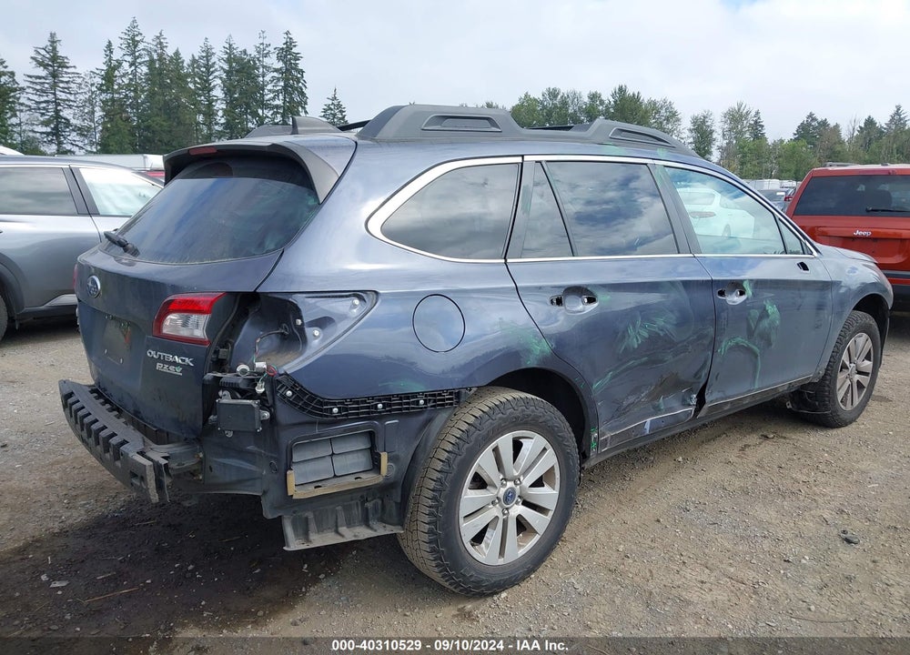 2017 SUBARU OUTBACK 2.5I PREMIUM VIN: 4S4BSAFC1H3308164