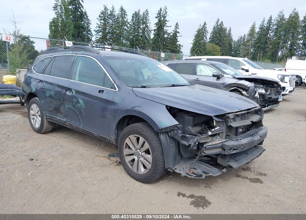 2017 SUBARU OUTBACK 2.5I PREMIUM VIN: 4S4BSAFC1H3308164
