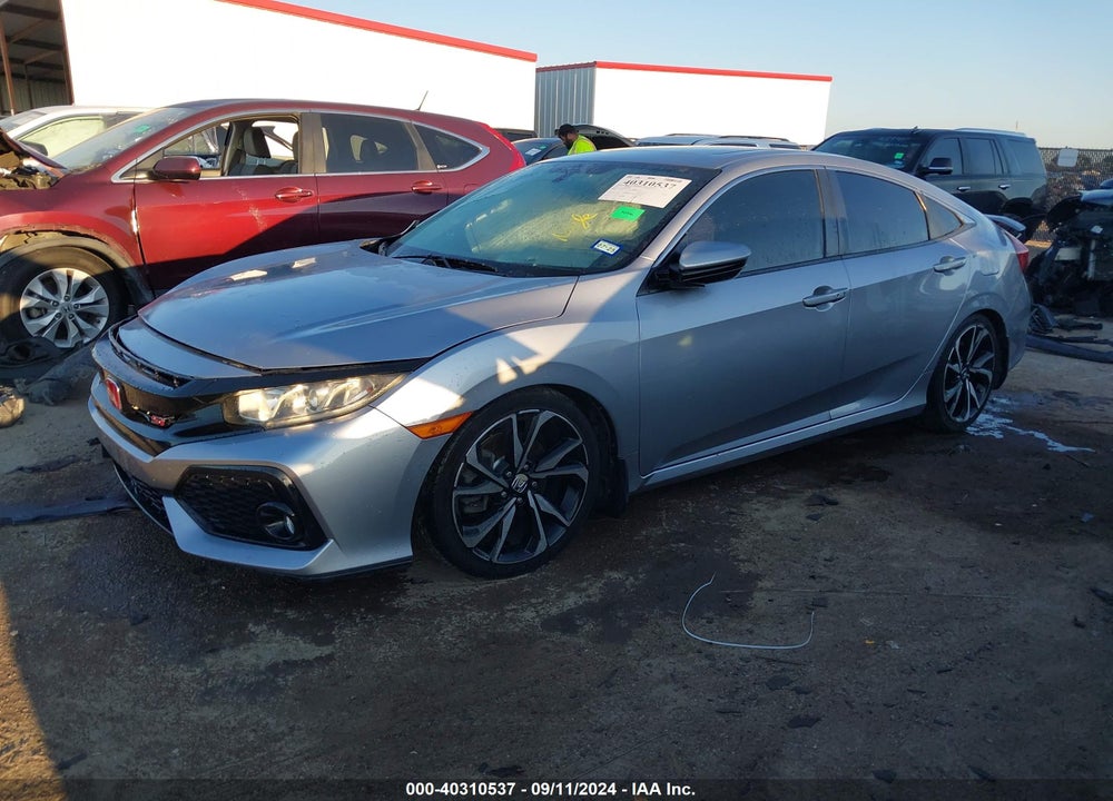 2019 HONDA CIVIC SI VIN: 2HGFC1E55KH702729